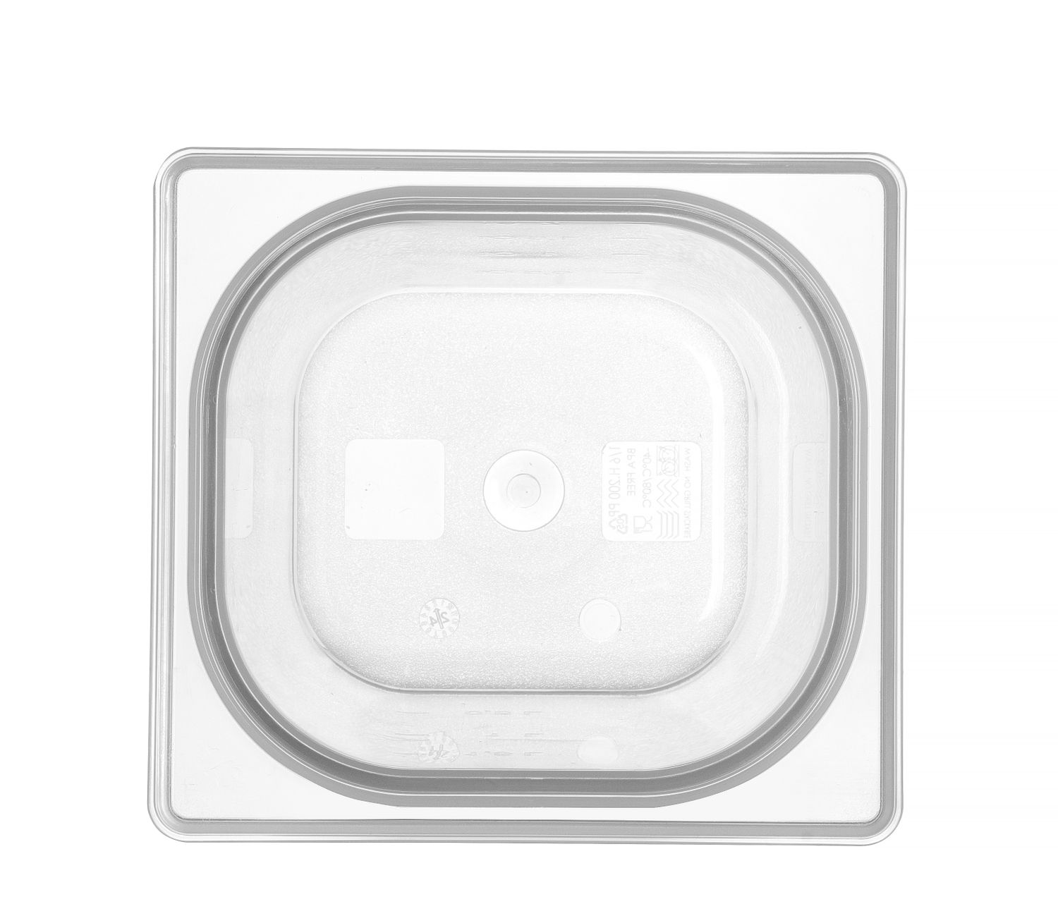 Nádoba GN 1/6, HENDI, GN 1/6, 2,4L, Priehľadná, 176x162x(H)150mm Kód: 880463