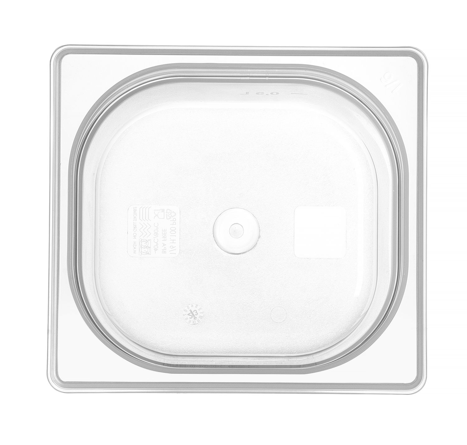 Nádoba GN 1/6, HENDI, GN 1/6, 1L, Priehľadná, 176x162x(H)65mm Kód: 880487