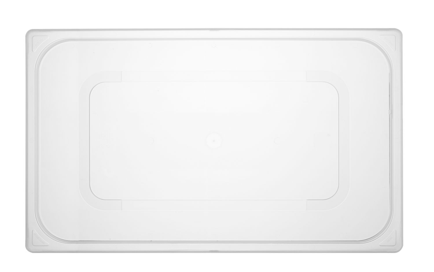 Pokrievka pre nádoby GN, HENDI, GN 1/1, Priehľadná, 530x325mm Kód: 880609