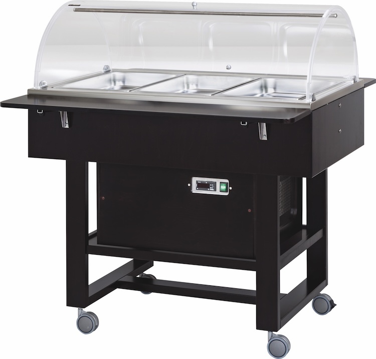 Chladený gastrobufet CLR2788NCA -carbon