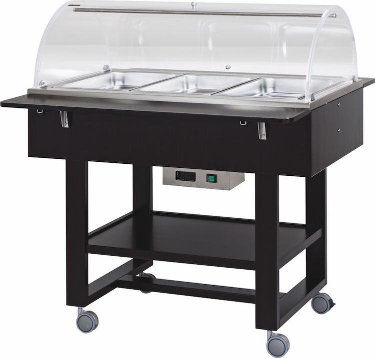Vyhrievané gastrobufety - bain-marie CL2777NCA -carbon