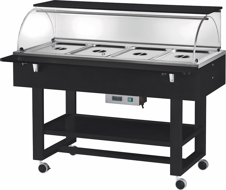 Vyhrievané gastrobufety - bain-marie ELC2834CA -carbon