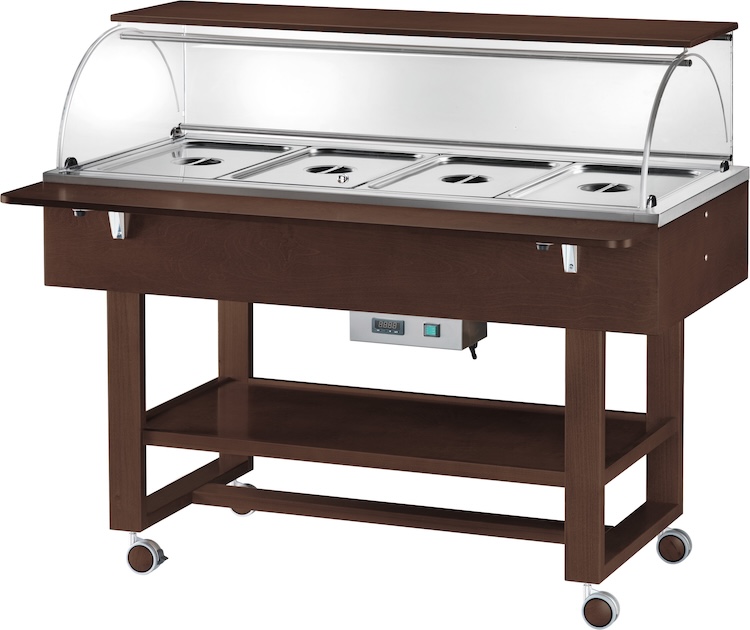 Vyhrievané gastrobufety -bain-marie ELC2834W
