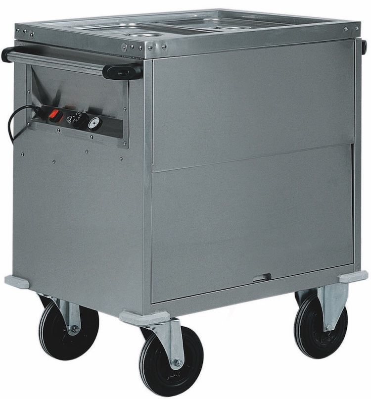 Výdajný ohrevný vozík, bain-marie CT1766