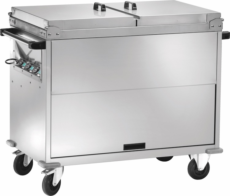 Výdajný ohrevný vozík, bain-marie CT1765TD