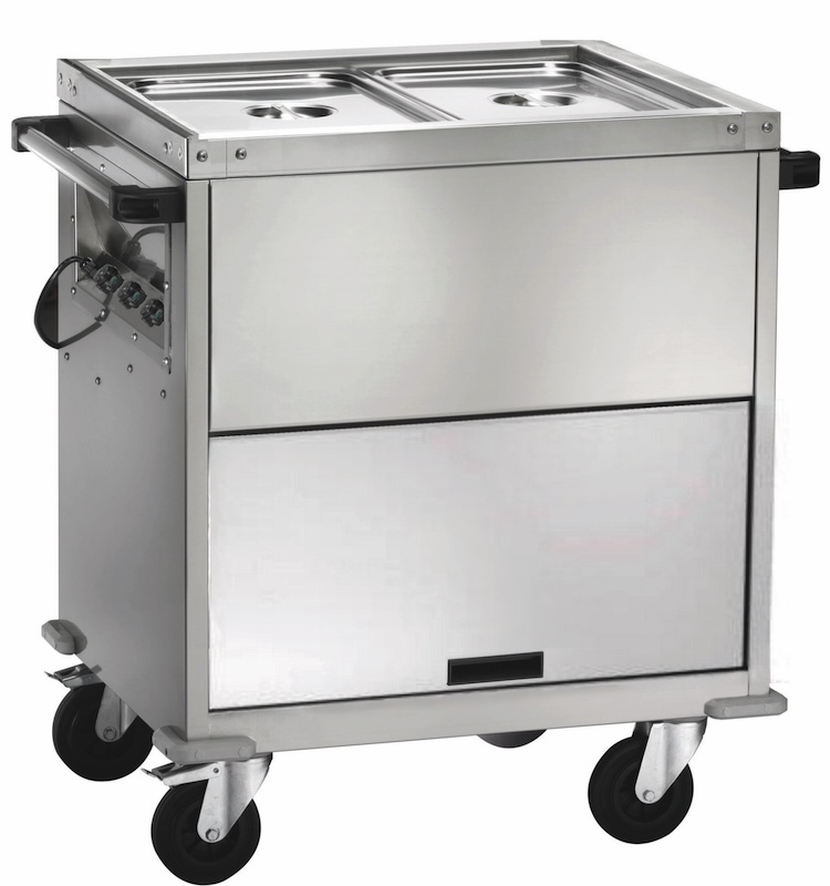 Výdajný ohrevný vozík, bain-marie CT1766TD