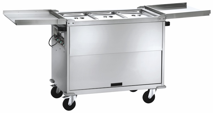 Výdajný ohrevný vozík, bain-marie CT1770TD