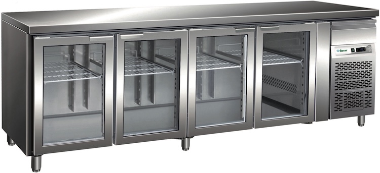 Gastronomické chladiace stoly - GN1/1 - ventilované G-GN4100TNG