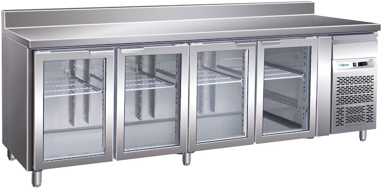 Gastronomické chladiace stoly - GN1/1 - ventilované G-GN4200TNG