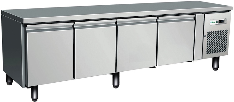 Gastronomické chladiace stoly - GN1/1 - vysoké 65cm-ventilované G-UGN4100TN