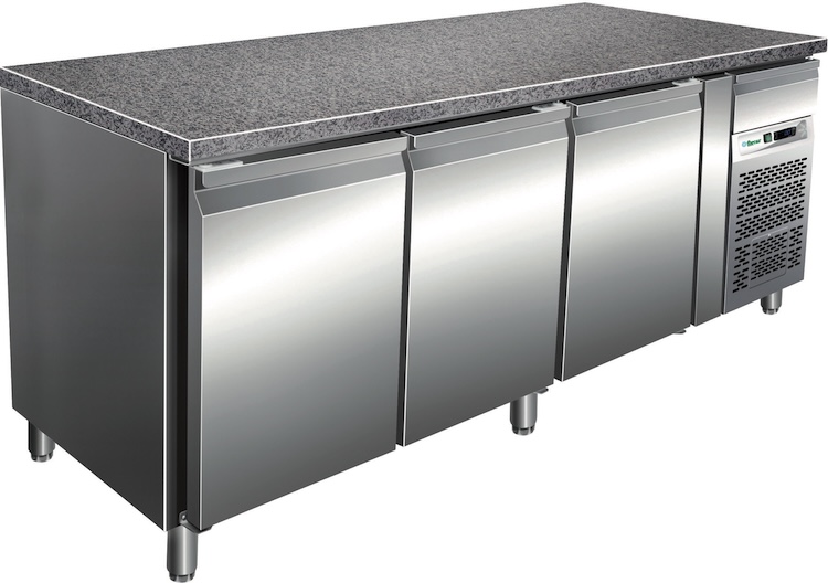 Chladiace cukrárske pulty - granitová doska - ventilované G-PA2000TNGR7