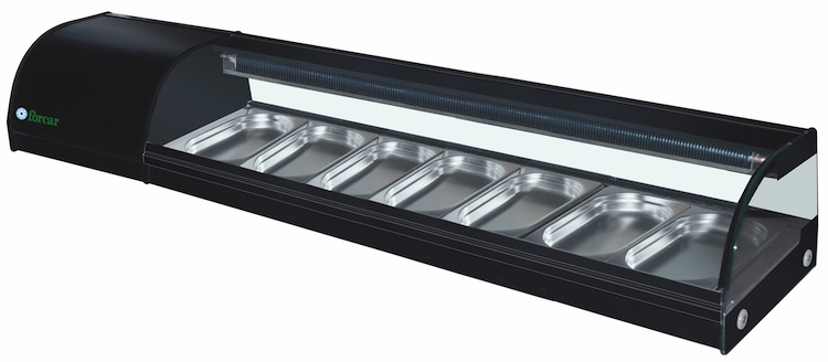 Chladiace vitríny na sushi - statické G-SSS1800