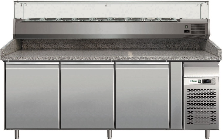 Ventilované chladiace pulty na pizzu G-PZ3600TN+RI20033V