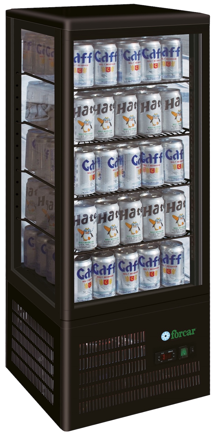 4-stranné chladiace vitríny - ventilované G-TCBD98B