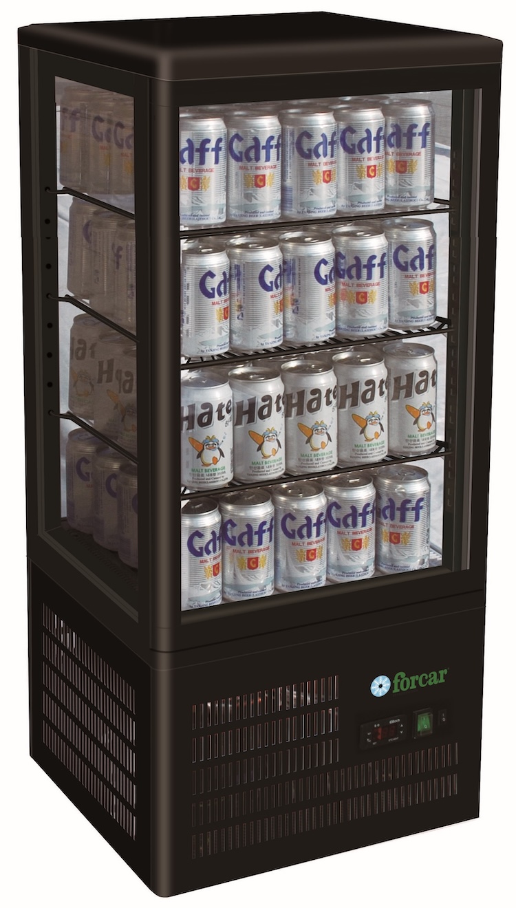 4-stranné chladiace vitríny - ventilované G-TCBD68B