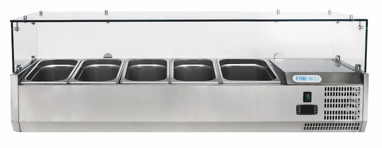 Chladiaca vitrínka na ingrediencie G-VRX1400-380