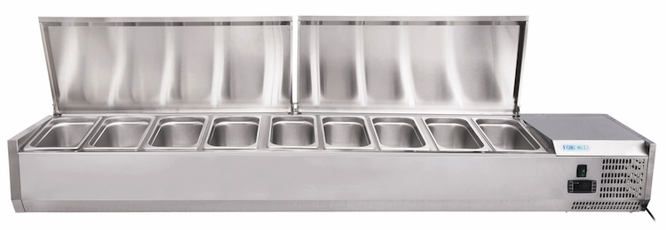 Chladiaca vitrínka na ingrediencie G-VRX2000-380SS