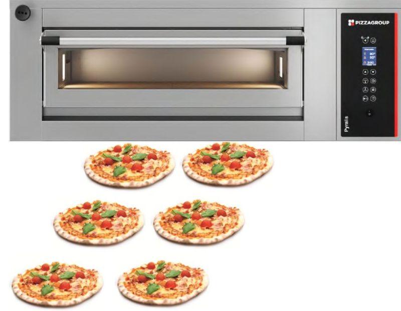 Pec na pizzu ACTIVESTONE PYRALIS D6