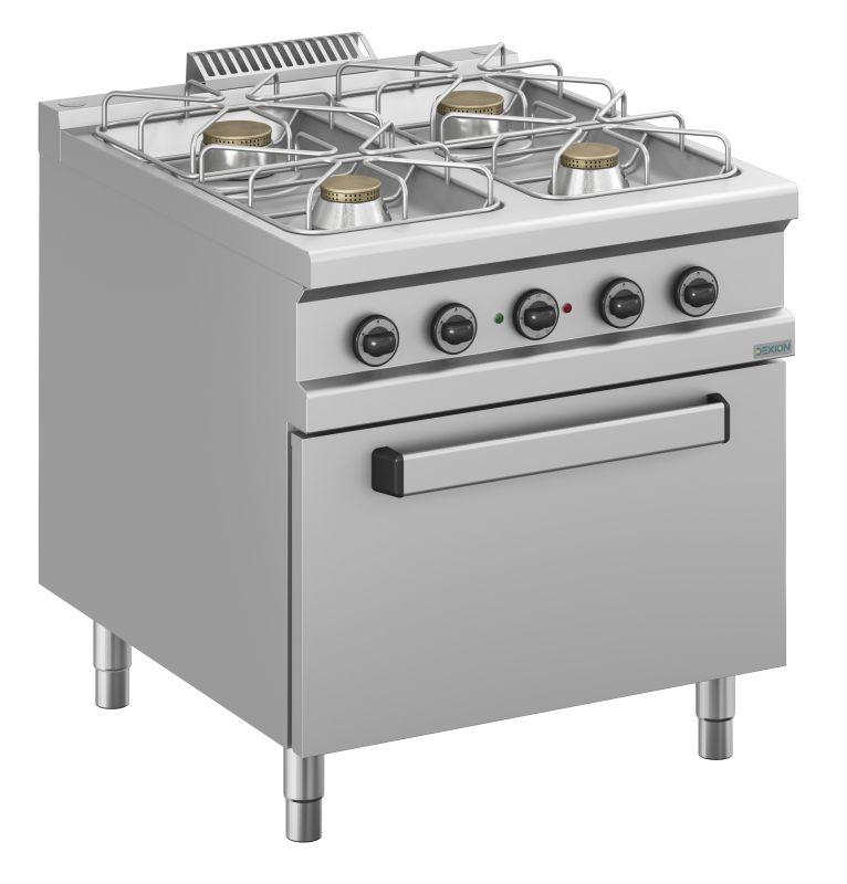 Plynový šporák s elektr. rúrou DXMFB98FEXL