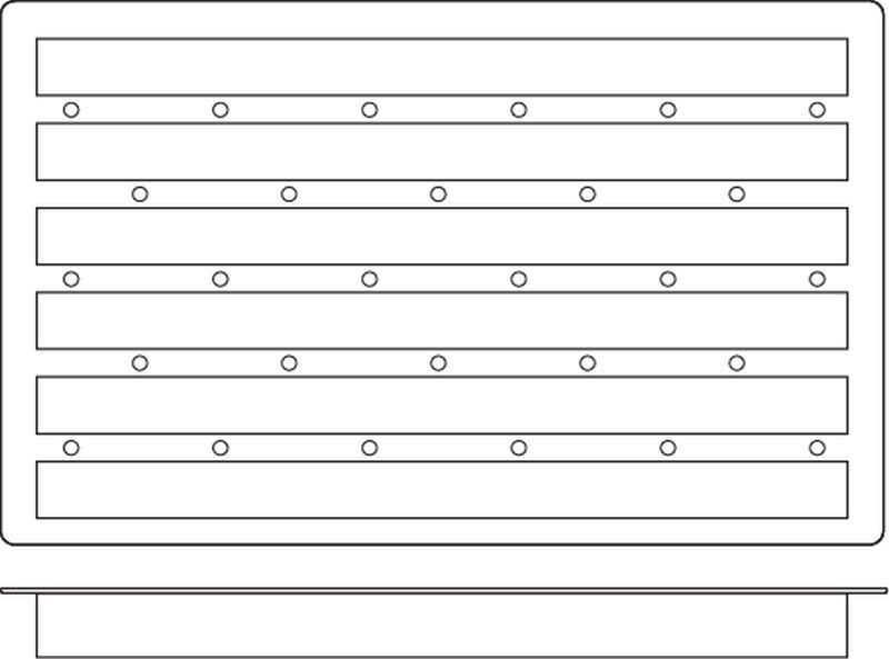 Silikónová forma Cake 6 bars 676394