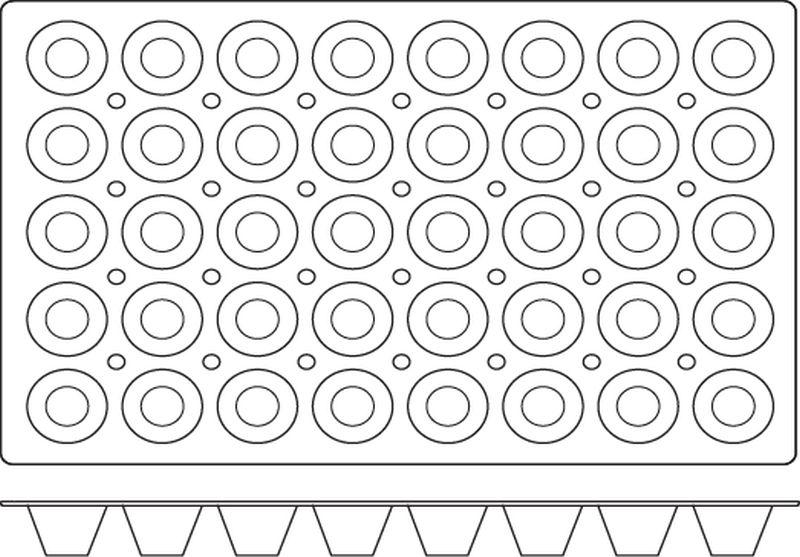 Silikónová forma Mini-tartelette 676356