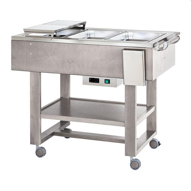 Vyhrievané gastrobufety - bain-marie CL2770NCE -ash gray