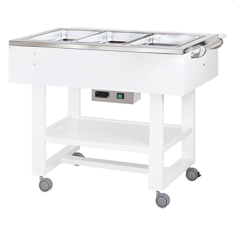Vyhrievané gastrobufety - bain-marie CL2770NB -bianco