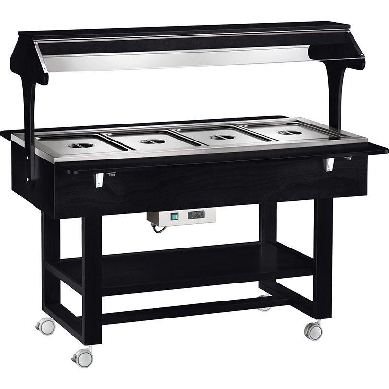 Vyhrievané gastrobufety - bain-marie ELC2828CA -carbon
