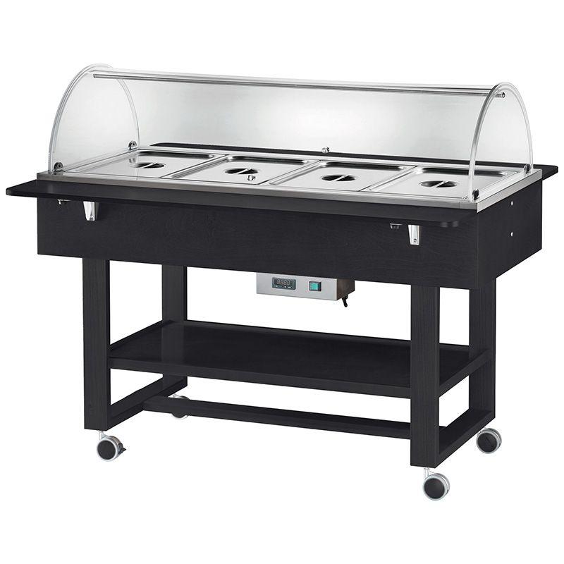 Vyhrievané gastrobufety - bain-marie ELC2832CA -carbon