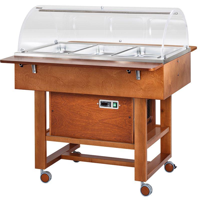 Chladený gastrobufet CLR2788NBT -walnut