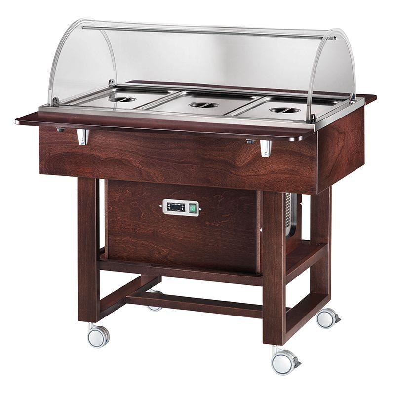 Chladený gastrobufet CLR2788NW -wenge