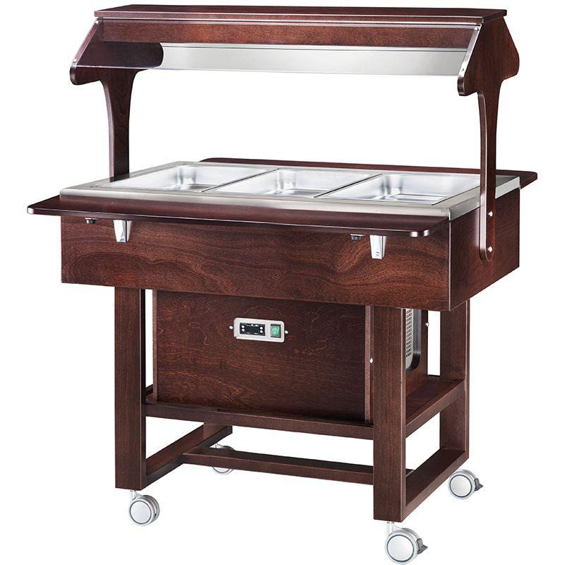 Chladený gastrobufet CLR2786NW -wenge