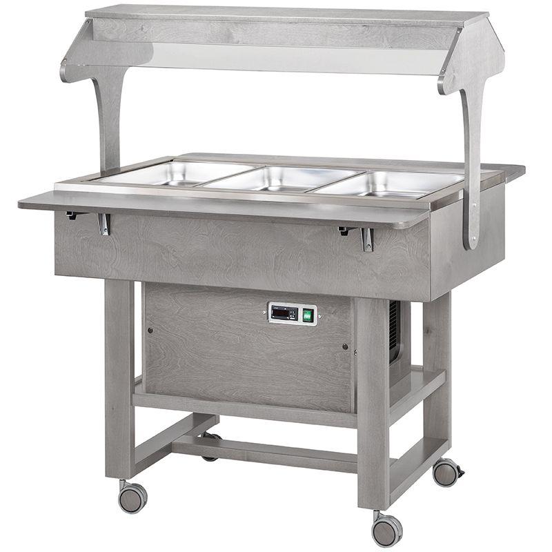 Chladený gastrobufet CLR2786NBTCE -ash gray