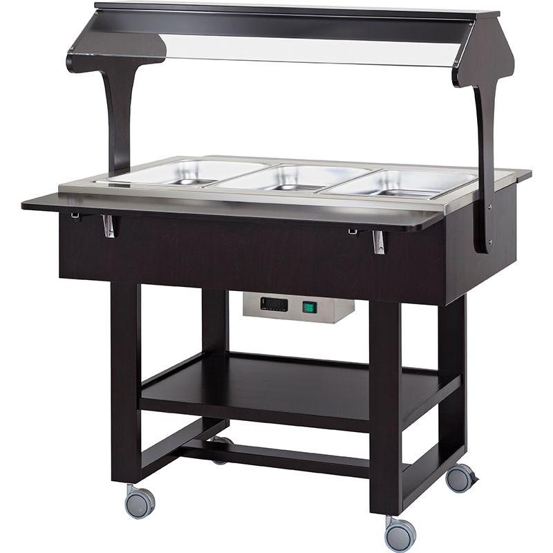 Vyhrievané gastrobufety - bain-marie CL2774NCA -carbon