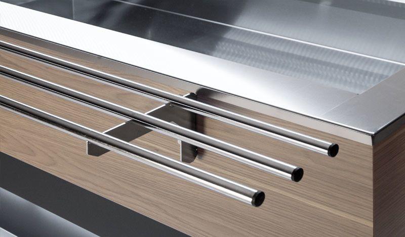 Inox odkládacie police k Breakfast Deluxe