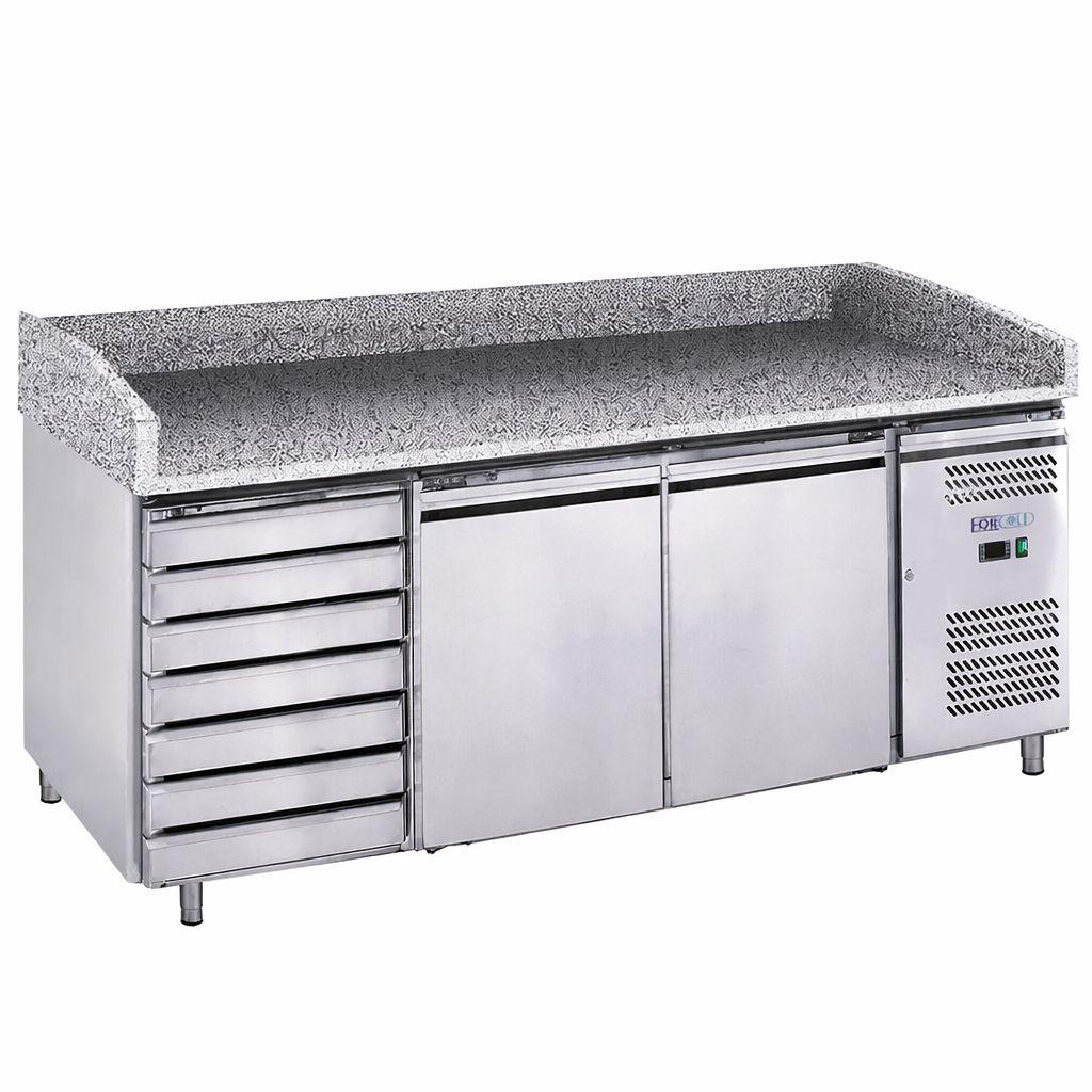 Ventilované chladiace pulty na pizzu G-PZ2610TN-FC