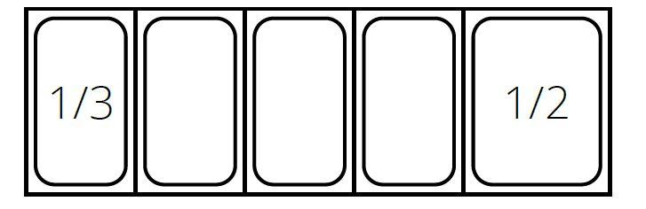 Chladiaca vitrínka na ingrediencie G-VRX1400-380SS