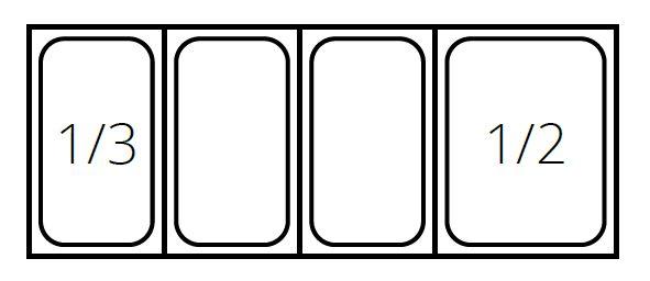 Chladiaca vitrínka na ingrediencie G-VRX1200-380