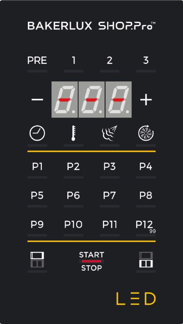 Pec BakerLux ShopPro s kysiarňou Arianna LED XEFR-04HS-ELDV+ XEKPT-08HS-C