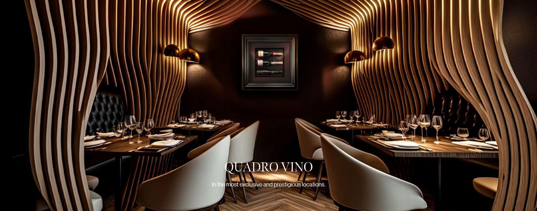 Luxusné vinotéky Quadro Vino