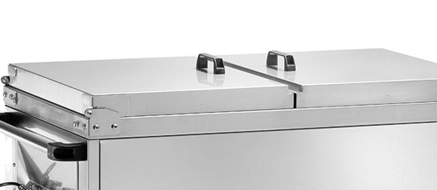 Výdajný ohrevný vozík, bain-marie CT1770TD