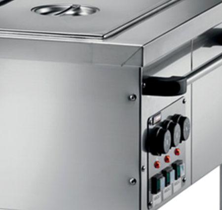 Výdajný ohrevný vozík, bain-marie CT1760TD