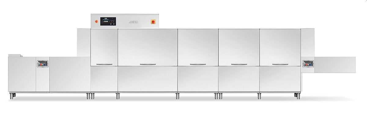 Dopravníkové pásové umývačky prepraviek a nádob LX