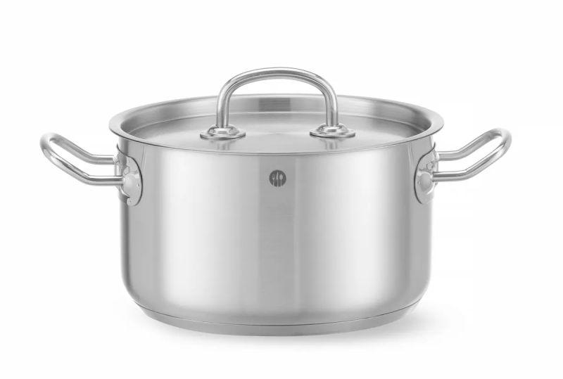 Stredný hrniec – s pokrievkou, HENDI, Kitchen Line, 3,5L, ⌀200x(H)115mm KitchenLine 836200