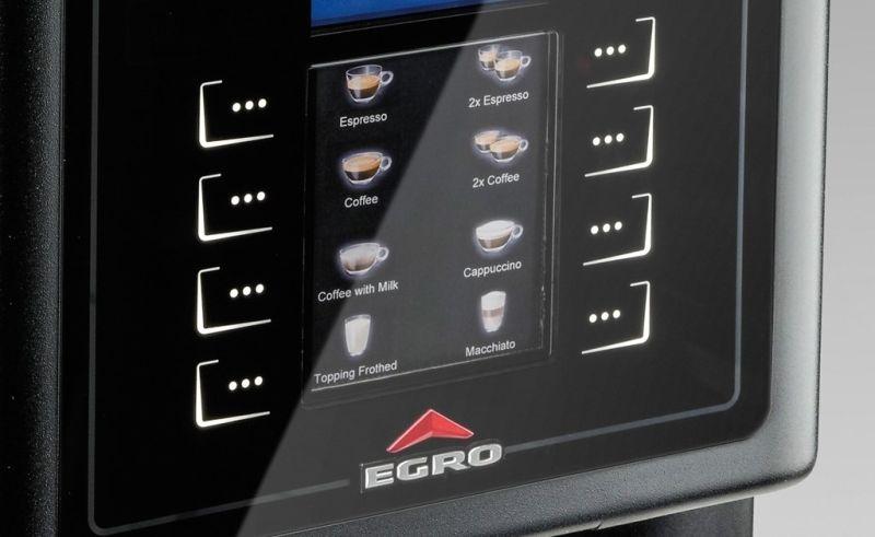 Kavovar espresso automatický Egro ZERO Quick-Milk