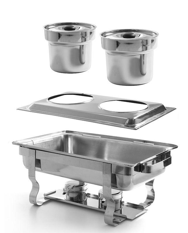 Nadstavba pre 2 bain-marie nádoby